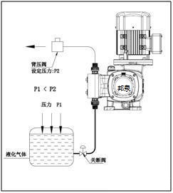 上海邦泉泵業污水加藥計量泵安裝說明